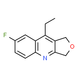 Furo[3,4-b]quinoline, 9-ethyl-7-fluoro-1,3-dihydro- (9CI)结构式