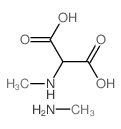 methanamine; 2-methylaminopropanedioic acid Structure