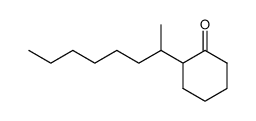 2-(1-Methylheptyl)cyclohexanone structure