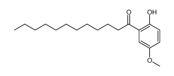 1-(2-hydroxy-5-methoxy-phenyl)-dodecan-1-one结构式
