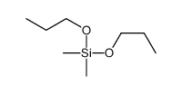 DIMETHYLDI-N-PROPOXYSILANE Structure
