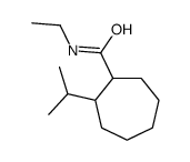 N-ethyl-2-isopropylcycloheptanecarboxamide Structure