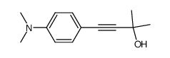 4-(3-methyl-3-hydroxy-1-butynyl)-N,N-dimethylaniline Structure