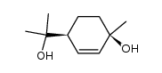 4-hydroxy-alpha,alpha,4-trimethylcyclohex-2-ene-1-methanol Structure