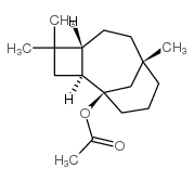 beta-caryophyllene alcohol acetate structure