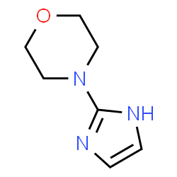 Morpholine,4-(1H-imidazol-2-yl)-结构式