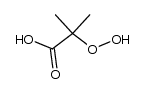 2-hydroperoxy-2-methylpropanoic acid Structure