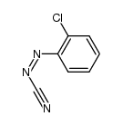 (2-chloro-phenyl)-cis-diazenecarbonitrile结构式