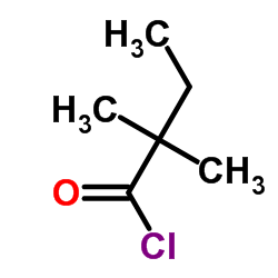 2,2-Dimethylbutanoyl chloride structure