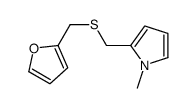 2-(furan-2-ylmethylsulfanylmethyl)-1-methylpyrrole结构式