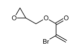 oxiran-2-ylmethyl 2-bromoprop-2-enoate结构式