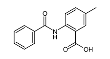 2-benzamido-5-methylbenzoic acid结构式
