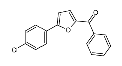 [5-(4-chlorophenyl)furan-2-yl]-phenylmethanone Structure