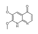 6,7-dimethoxy-1H-1,8-naphthyridin-4-one Structure