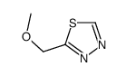 2-(methoxymethyl)-1,3,4-thiadiazole结构式