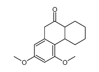 2,4-dimethoxy-5,6,7,8,8a,10-hexahydro-4bH-phenanthren-9-one Structure