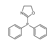 4,5-dihydro-1,3-oxazol-2-yl(diphenyl)phosphane结构式