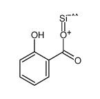 (2-hydroxybenzoyl)oxysilicon Structure