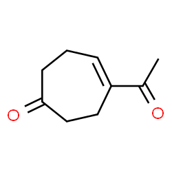 4-Cyclohepten-1-one, 4-acetyl- (9CI)结构式