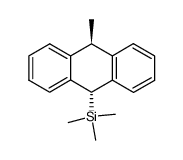 Trimethyl-(10-methyl-9,10-dihydro-anthracen-9-yl)-silane结构式