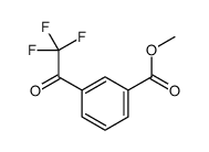 methyl 3-(2,2,2-trifluoroacetyl)benzoate结构式