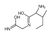 (2S,3S)-2-amino-N-(2-amino-2-oxoethyl)-3-methylpentanamide结构式