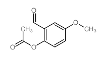 Benzaldehyde,2-(acetyloxy)-5-methoxy- picture