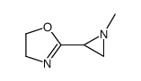 2-(1-methylaziridin-2-yl)-4,5-dihydro-1,3-oxazole结构式