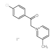 1-(4-chlorophenyl)-2-(5-methylpyridin-1-yl)ethanone structure