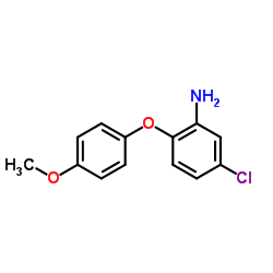 5-Chloro-2-(4-methoxyphenoxy)aniline Structure