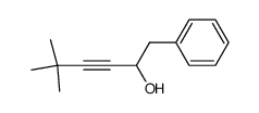 5,5-dimethyl-1-phenyl-3-hexyn-2-ol Structure