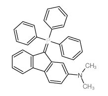 9H-Fluoren-2-amine,N,N-dimethyl-9-(triphenylphosphoranylidene)-结构式