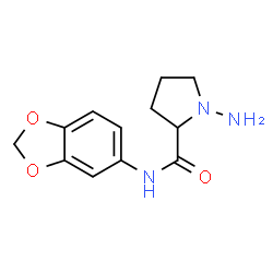 2-Pyrrolidinecarboxamide,1-amino-N-1,3-benzodioxol-5-yl-(9CI) picture