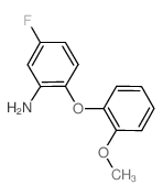 5-Fluoro-2-(2-methoxyphenoxy)phenylamine Structure