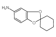螺[苯并[d][1,3]间二氧杂环戊烯-2,1'-环己烷]-5-胺结构式