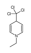 1-ethyl-4-(trichloromethyl)-4H-pyridine结构式