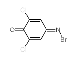 2,5-Cyclohexadien-1-one,4-(bromoimino)-2,6-dichloro-结构式