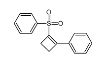 [2-(benzenesulfonyl)cyclobuten-1-yl]benzene Structure