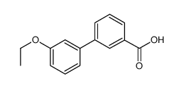3-BIPHENYL-(3'-ETHOXY)CARBOXYLICACID Structure