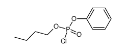 Chlorophosphoric Acid Butyl Phenyl Ester结构式