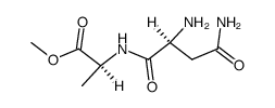 H-Asn-Ala-OMe Structure