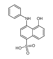 5-hydroxy-4-(phenylamino)naphthalenesulphonic acid picture