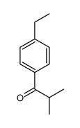 1-(4-乙基苯基)-2-甲基丙-1-酮结构式