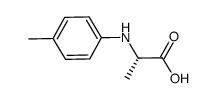 2-P-TOLYLAMINOPROPIONICACID结构式