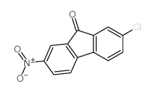 9H-Fluoren-9-one,2-chloro-7-nitro-结构式