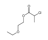 2-ethoxyethyl 2-chloropropanoate Structure