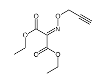 diethyl 2-prop-2-ynoxyiminopropanedioate结构式