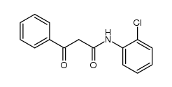 2-benzoyl-2'-chloroacetanilide Structure