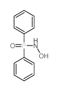 N-diphenylphosphorylhydroxylamine Structure