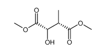 (2S,3S)-2-Hydroxy-3-methyl-bernsteinsaeuredimethylester Structure